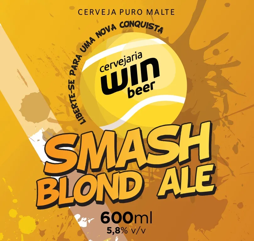 Rótulo Smash Blond Ale