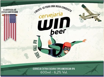 Rótulo Free Fall IPA